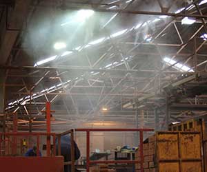 Dust suppression at Brick Manufacturer