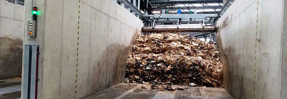 Toploader for Materials Reception Used in Energy from Waste Plants