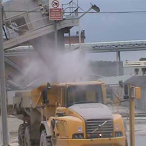Dust Control in industrial applications
